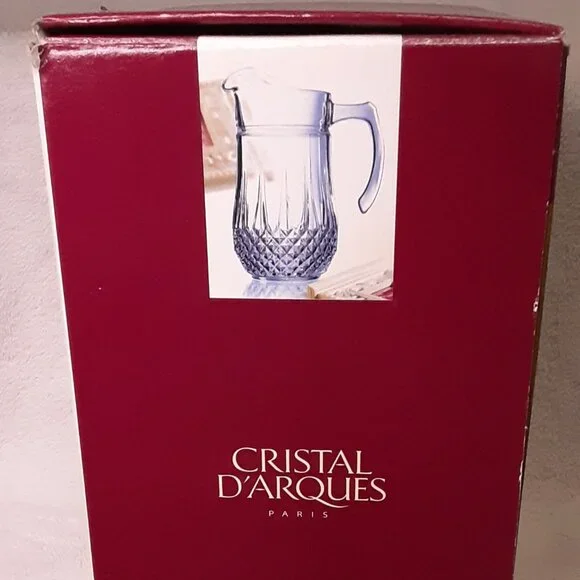 HOST PICK!!   NEW Cristal d'Arques Pitcher made in France - Picture 9 of 13